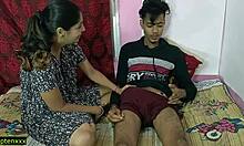 हॉट वेब सीरीज में भारतीय किशोरी की योनि वीर्य से भर जाती है